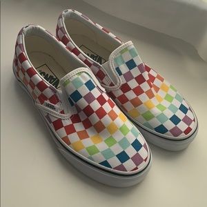 rainbow vans